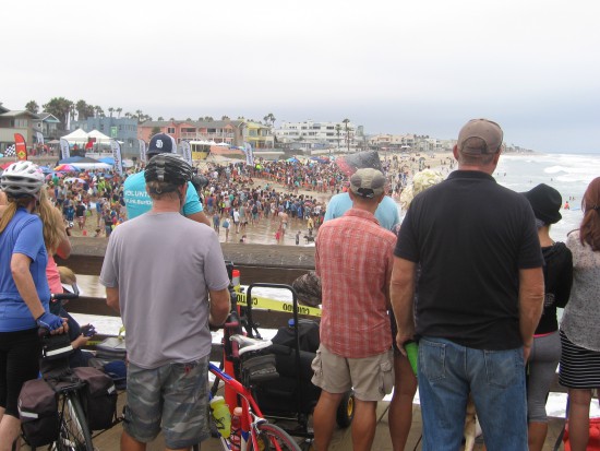 Everyone is ready for the first freestyle heat!