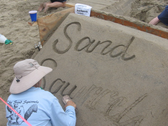 The Sand Squirrels was one team competing at the festival.