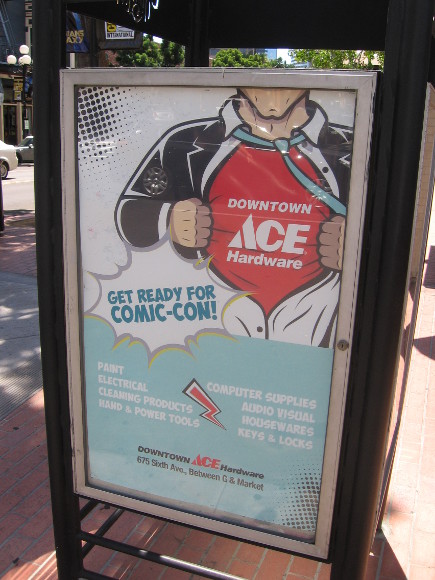 Even ACE Hardware is feeling heroic!