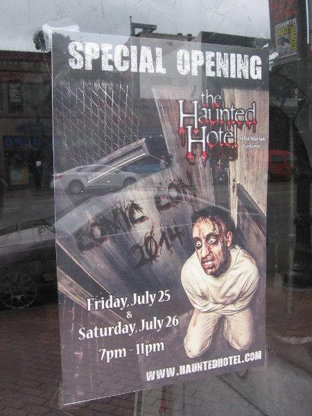 The Haunted Hotel has two scary Comic-Con dates.