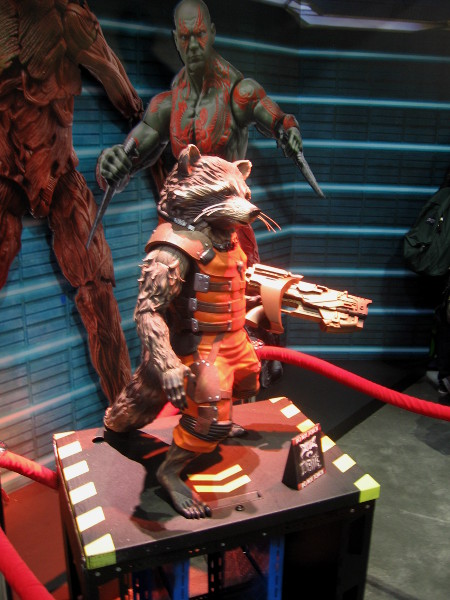 Rocket Raccoon was a very popular character.