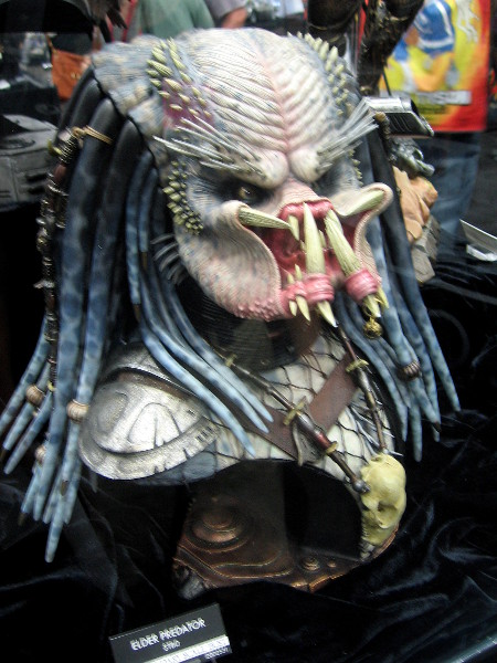 Super scary looking Predator head.