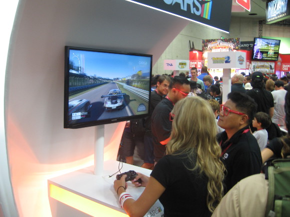 Lots of video games could be sampled including realistic racers.