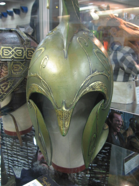 Elven helmet from Lord of the Rings trilogy.