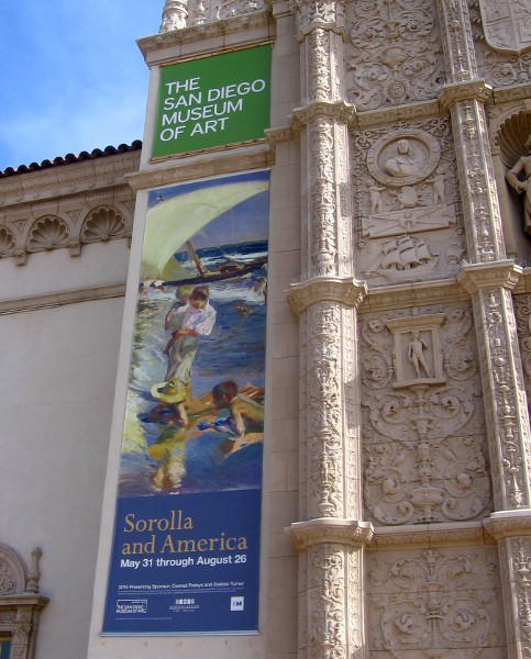 Sorolla and America special exhibit at San Diego Museum of Art.
