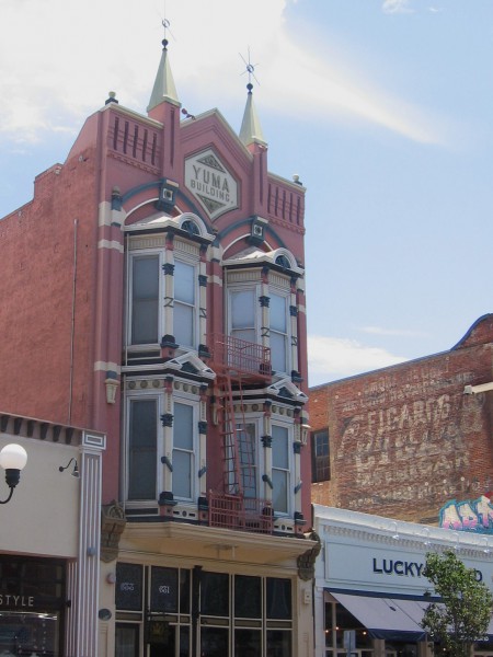 The Gaslamp's historic Yuma Building dates from 1882.