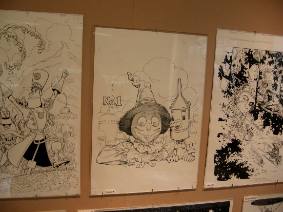 Scarecrow and Tin Woodman among many characters in the collection.