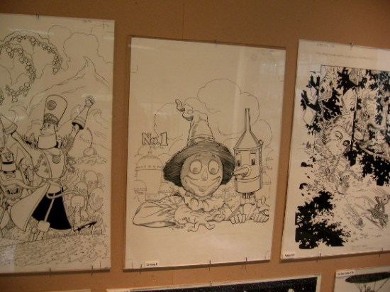 Scarecrow and Tin Woodman among many characters in the collection.