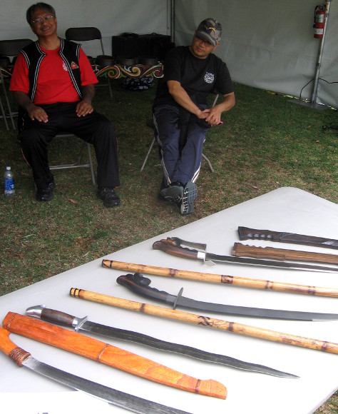 Guys with swords teach Philippine martial arts!