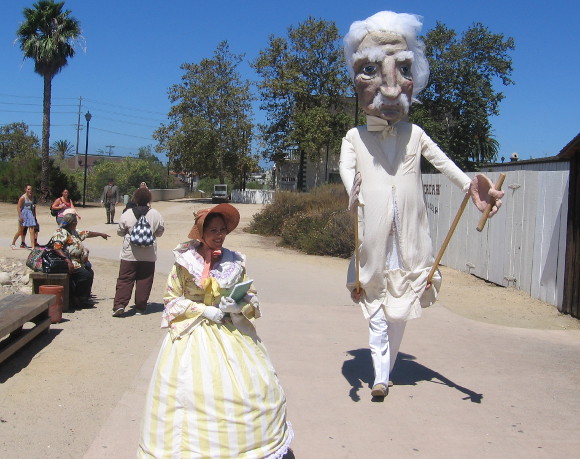 Here comes Mark Twain during Old Town San Diego's literary TwainFest!