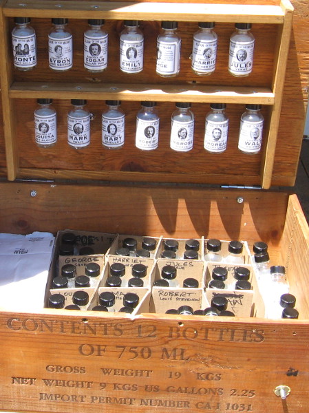 Bottled Verne, Dickinson, Whitman, Bronte, Byron and more!