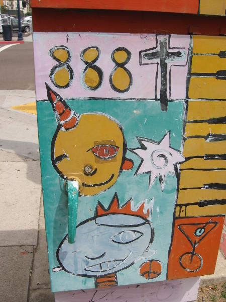 More fun street art in East Village.