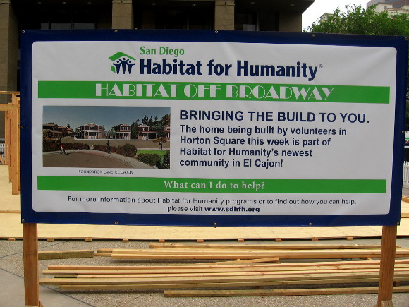 Habitat Off Broadway aims to touch those who live and work in San Diego.