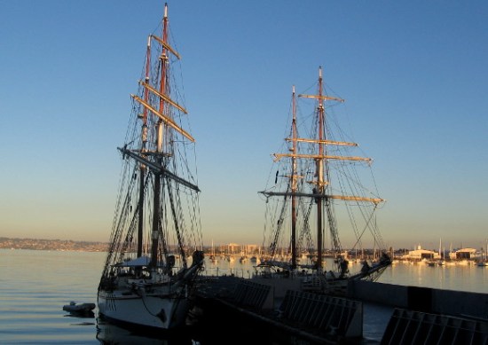 Two tall ships have arrived a couple days early for the 2014 Festival of Sail.