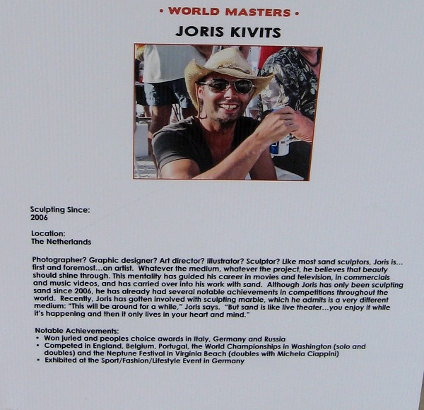 Joris Kivits from The Netherlands has won many awards in different countries.