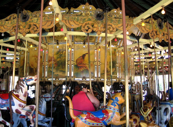 The carousel has stood in Balboa Park for exactly one hundred years!