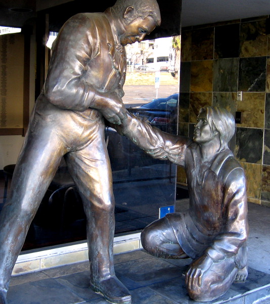 Helping hand is offered at the Toussaint Teen Center.