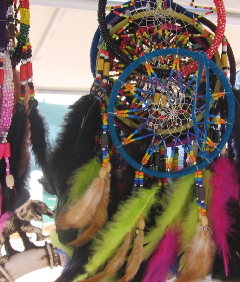 Layered dreamcatchers might catch really big dreams.