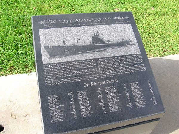 USS Pompano (SS-181) on eternal patrol.