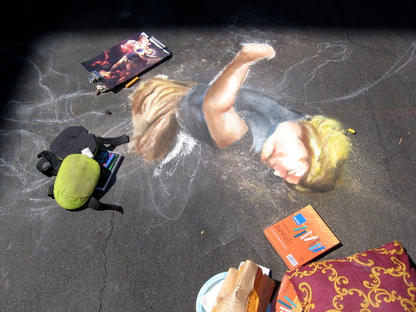 Platt College had partially completed this, but no one was present when I walked past.