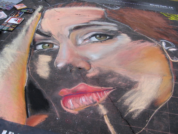 Squadra Terun depicts a wonderful face with Gesso Italiano.