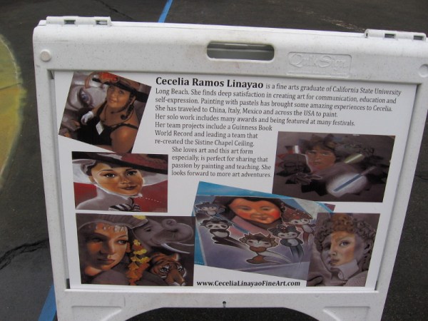 Cecelia Ramos Linayao has created many large scale solo works.