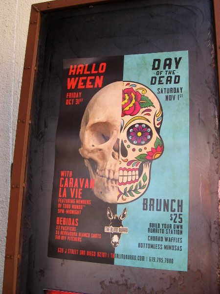 Gaslamp parties celebrate Halloween and Day of the Dead.
