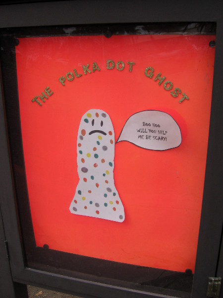 Marie Hitchcock Puppet Theater is showing The Polka Dot Ghost.