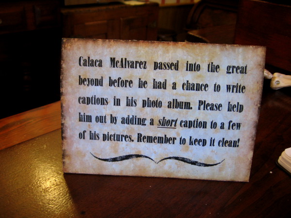 The bony fellow at the bar was called Calaca McAlvarez!