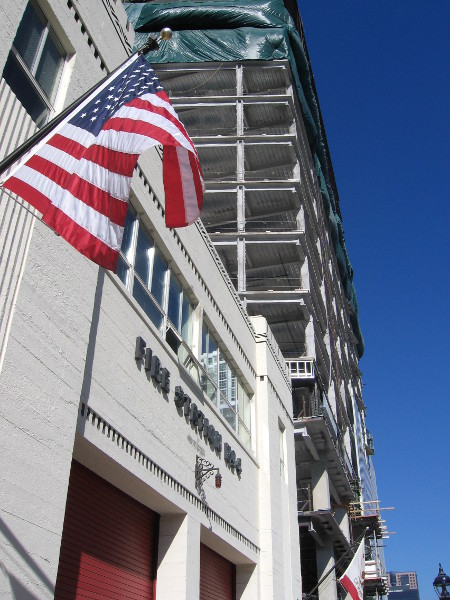 This is the oldest firehouse in San Diego, in service since 1938.