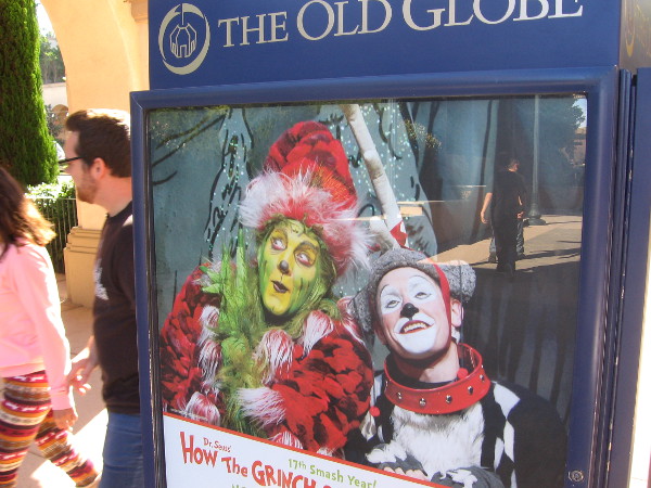 How the Grinch Stole Christmas is playing at the Old Globe for its 17th season!