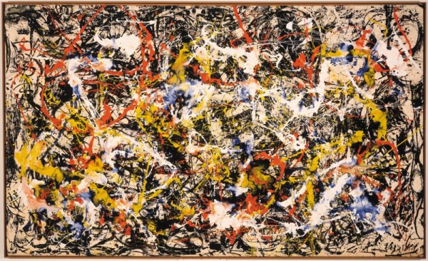 Jackson Pollock, Convergence, 1952, courtesy the Albright-Knox Art Gallery.