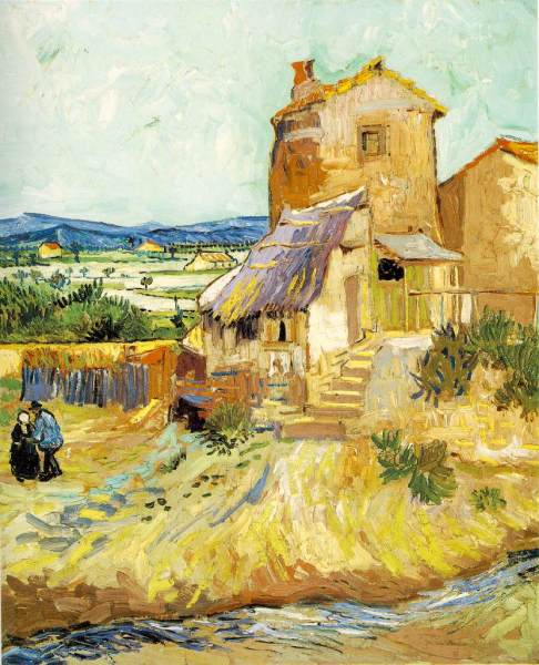 Vincent Van Gogh, The Old Mill, 1888, courtesy the Albright-Knox Art Gallery.