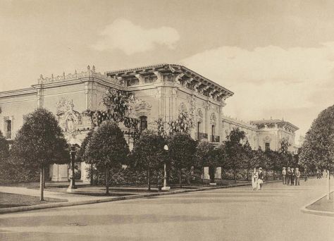 Commerce and Industries Building. Rebuilt as Casa de Balboa, it's now home of Museum of Photographic Arts, San Diego History Center, and San Diego Model Railroad Museum.