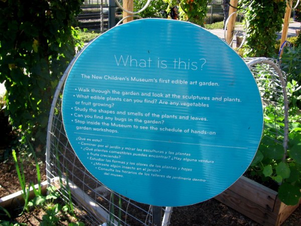 Kids can explore gardening and learn with their own hands about our environment.