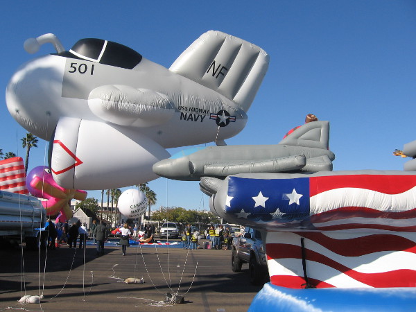 USS Midway Museum had a lighter-than-air jet fighter.