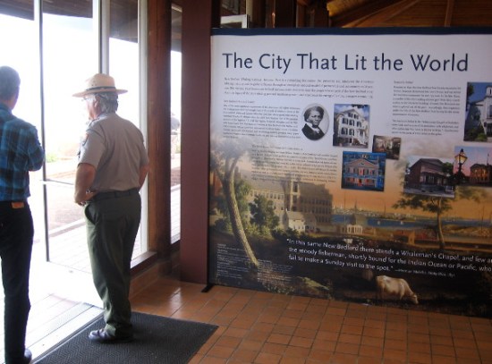Looking out the rear of the Cabrillo National Monument Visitor Center on a beautiful day.