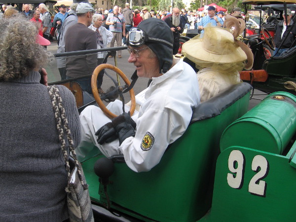 This fellow is ready to go! It's a perfect Saturday morning for a road trip!