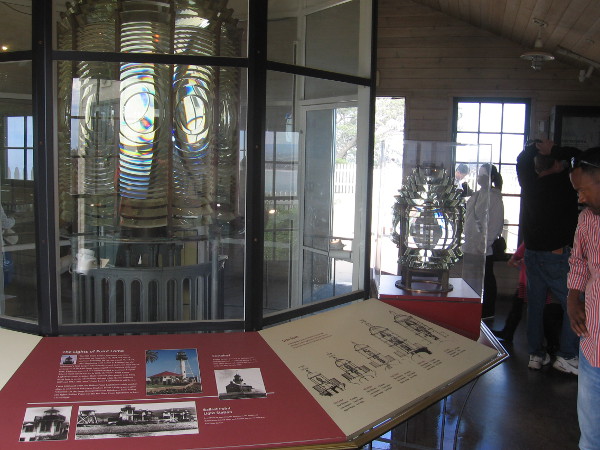 Small museum by Old Point Loma Lighthouse contains various very cool exhibits.