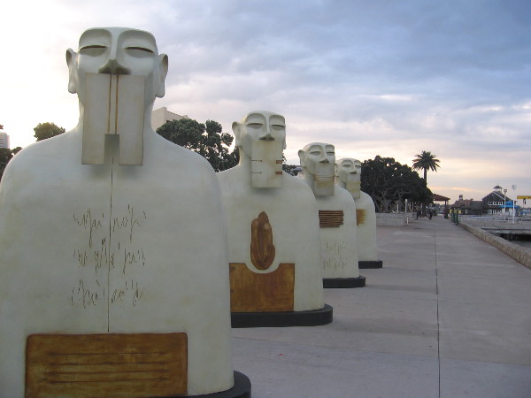 Our Silences, by Mexican artist Rivelino, concerns freedom of speech.