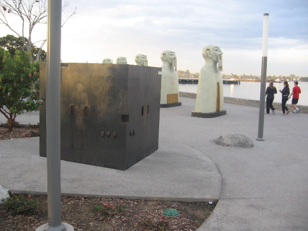 This black cube appears to be an oppressive prison cell.