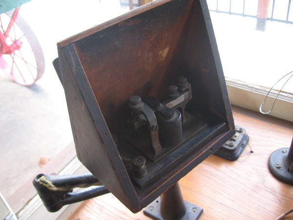 Telegraphic messages were received here!