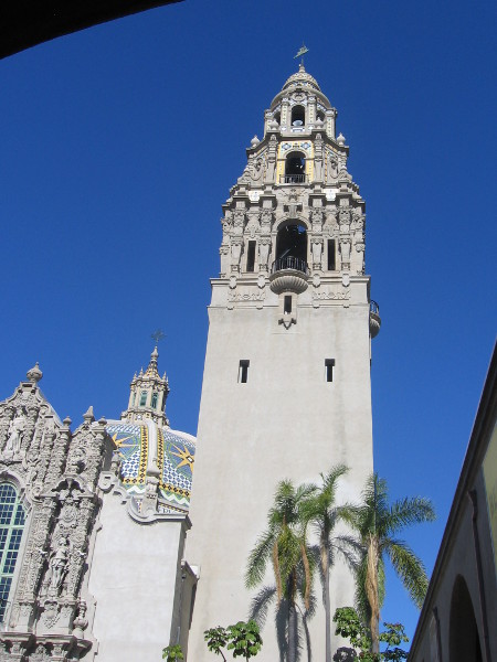 California Tower first opened in 1915 for Panama-California Exposition in Balboa Park.
