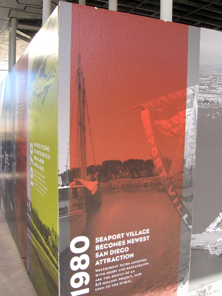 1980: Seaport Village becomes the newest San Diego attraction.