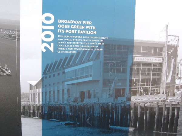 2010: Port Pavilion opens on Broadway Pier. It's been over four years already! Time flies!
