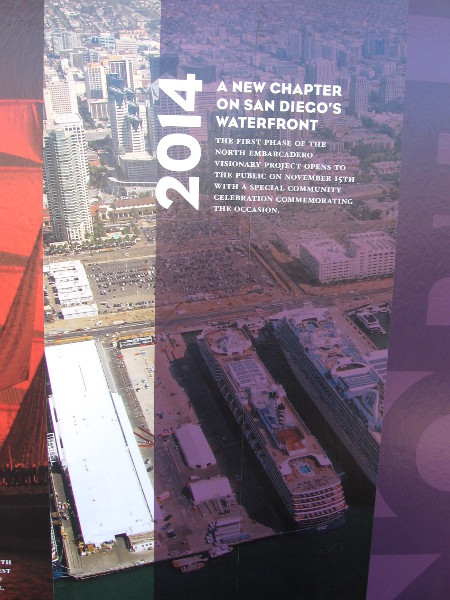 2014: Lots of cool waterfront improvements opened, including this pavilion!