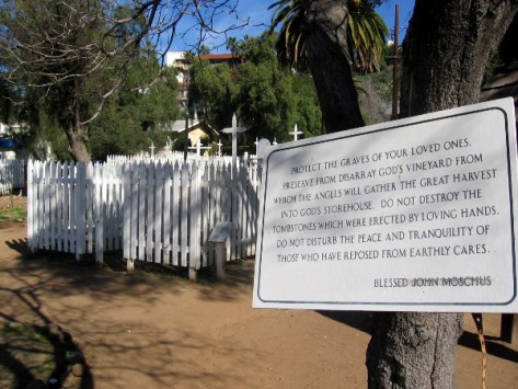 Do not disturb the peace and tranquility of those who have reposed from earthly cares.