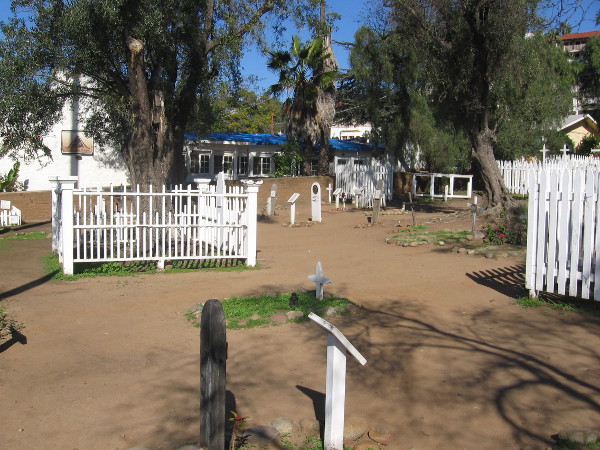 El Campo Santo cemetery in Old Town San Diego contains much history.