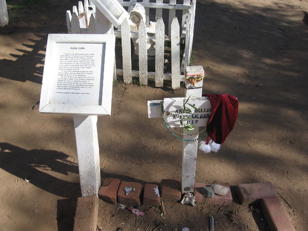 Anita Gillis was a young child.