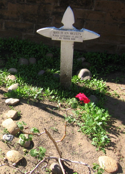 Maria de los Angeles was a Native American infant.